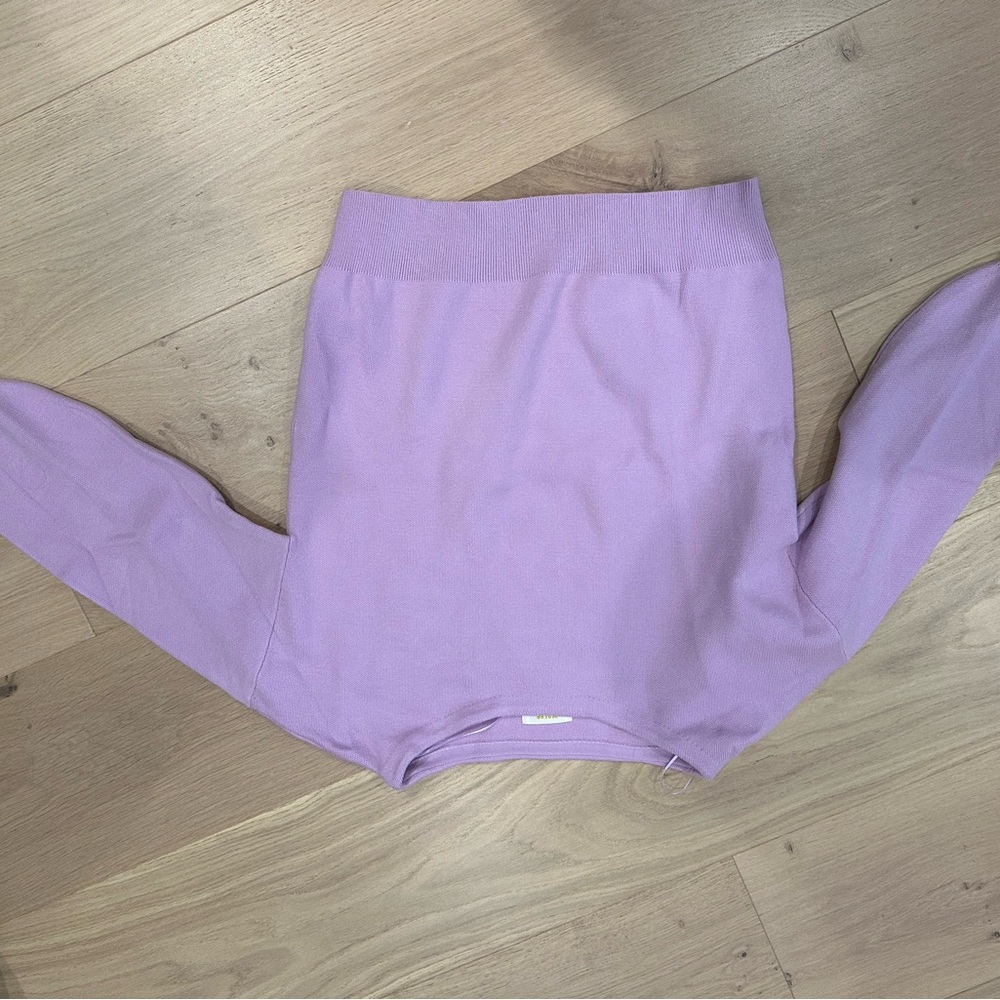 Lavender Long Sleeve Top
